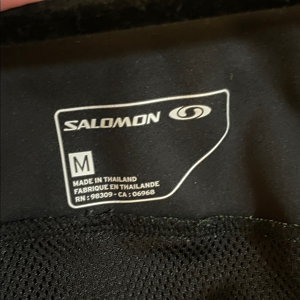 Salomon Women's Vibrant Green and Black Ski Jacket - Picture 7 of 11